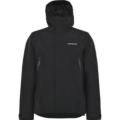 Didriksons Мъжко водоустойчиво яке Didriksons Grit Jacket 4 Waterproof jacket - Black - размер XL (002-3744-0115)