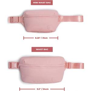 Heys Puffer Waist Bag Rose