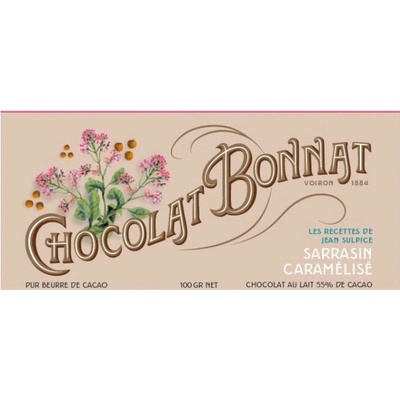 Bonnat & Jean Sulpice s karamelizovanou pohankou 55% 100 g