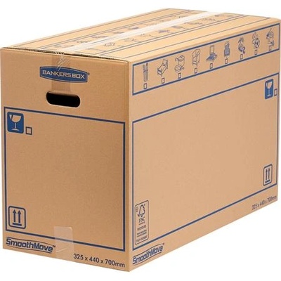 Fellowes Кутия за преместване, 44x32, 5X70 cm, FELLOWES "SmoothMove Everyday", голяма 6208401 (6208401)