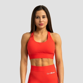 GymBeam Спортен сутиен Limitless Hot Red XXL