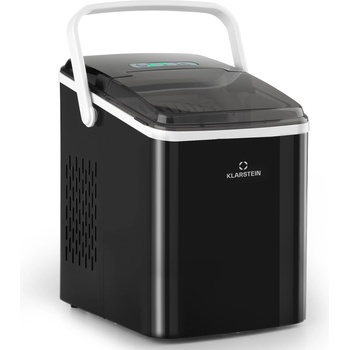 Klarstein Arctic Porter, машина за лед, конусовидни парчет алед, 12 кг/24 часа, благородна стомана (ICE11-ArcticPorter-B) (ICE11-ArcticPorter-B)