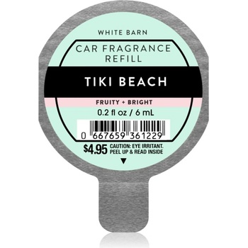 Bath & Body Works Tiki Beach aроматизатор за автомобил пълнител 6ml