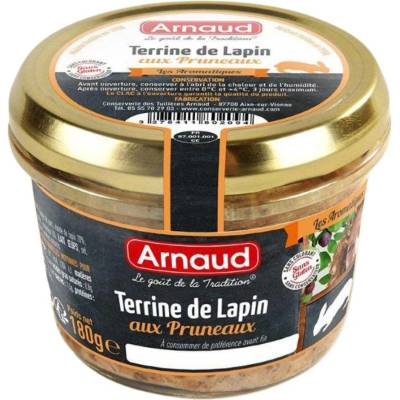 Terrine de Lapin aux Pruneaux Terina králičí se sušenými švestkami 180 g