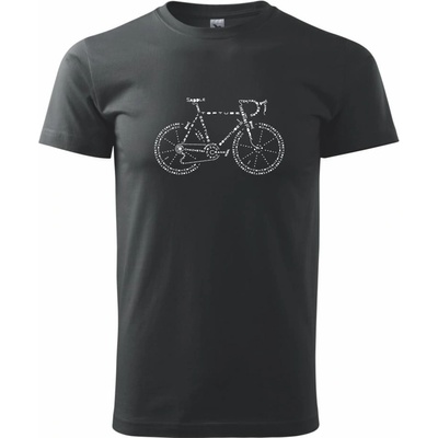 Bicykel názvy pánske tričko čierne