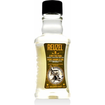 Reuzel 3IN1 Tea Tree šampon kondicionér a sprchový gél 1000 ml