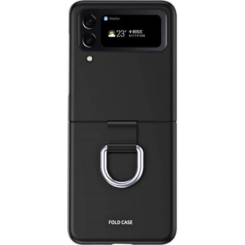 GKK Калъф с Халка за Samsung Galaxy Z Flip 4, GKK Ring Case, Черен (5906601036993)
