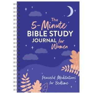 The 5-Minute Bible Study Journal for Women: Peaceful Meditations for Bedtime (ISBN: 9781636096155)