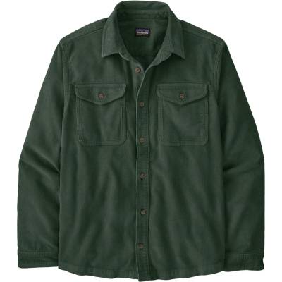 Patagonia Мъжка риза с копчета Patagonia Corduroy Shirt - Canopy Green (033-2338-0512)