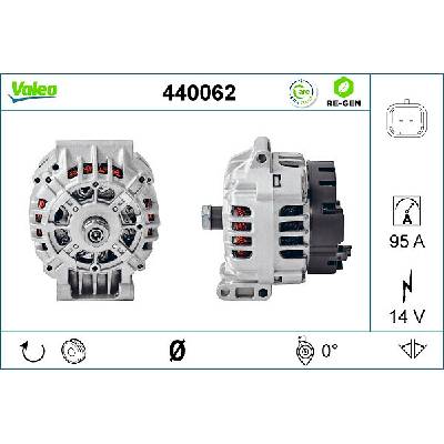 VALEO generátor VALEO RE-GEN REMANUFACTURED 440062