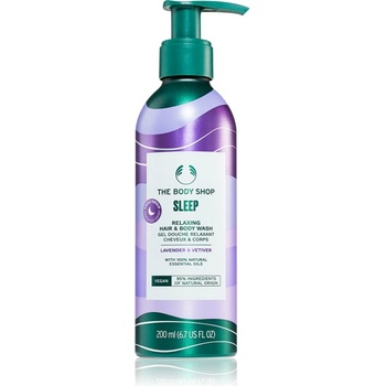 The Body Shop Lavander & Vetiver шампоан за коса и тяло Lavender & Vetiver 200ml