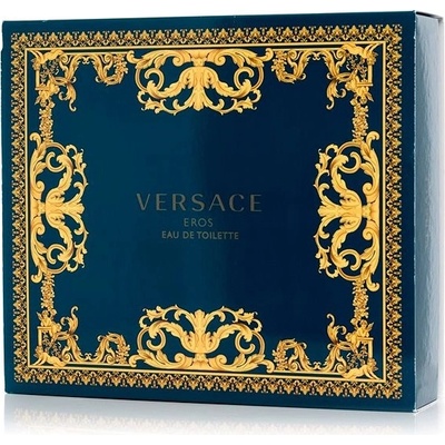 Versace Eros pour Homme EDT 100 ml + sprchový gél 150 ml + EDT 10 ml
