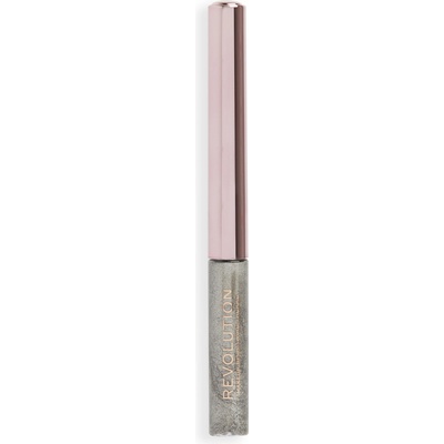 Makeup Revolution Super Flick tekuté linky na oči Silver 2,4 ml