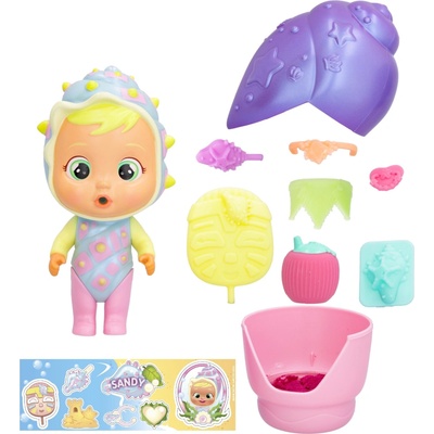 Cry Babies Magic Tears Lesklá škrupina Sandy