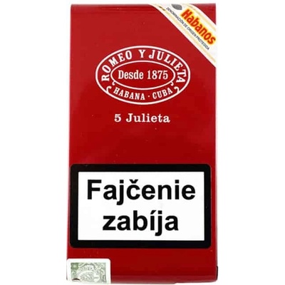 Romeo Y JULIETA TIN 5 ks