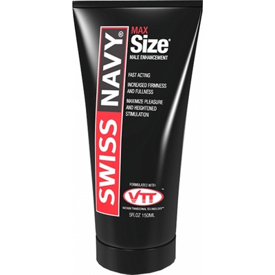 Swiss Navy Max Size Male Enhancement Cream VTT 148 ml