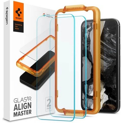 Spigen Стъклен Протектор за Google Pixel 8A, Spigen GlassTr Aligh Master 2бр. , Прозрачен (AGL07464)