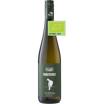 Taubenschuss Grüner Veltliner Ried Bürsting suché bílé 2024 13% 0,75 l (holá láhev)
