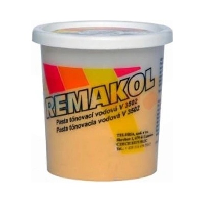 Barvy A Laky Hostivař Remakol tónovací pasta okr tmavý 684 0,25 L