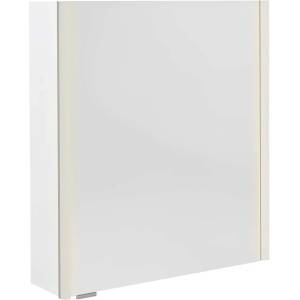 SAPHO Alix - Огледален шкаф с LED осветление 66x70x18 см, 2 врати, ляво/дясно, бял AX166-0030 (AX166-0030)