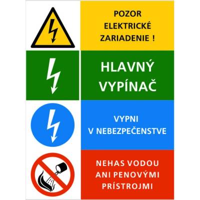 ALFA Reklama s.r.o. Samolepka Štvorkombinácia s rozmerom 105x147