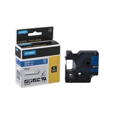 DYMO Rhino 1805243, 12mm x 5, 5m, бял печат/син фон, оригинална лента (1805243)