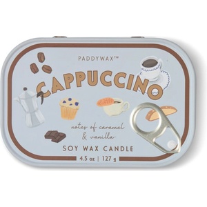 Paddywax Bistro Tin Cappuccino ароматна свещ в кутия 127 гр