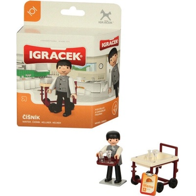 Efko IGRÁČEK Číšník s doplňky