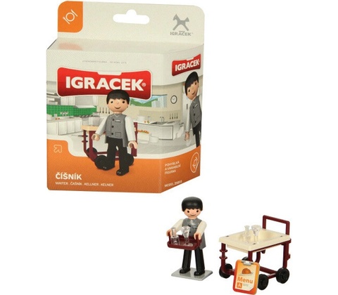 Efko IGRÁČEK Číšník s doplňky