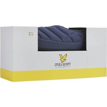 Lyle and Scott Пантофи Lyle and Scott Men's Moccasin Slippers - Peacot