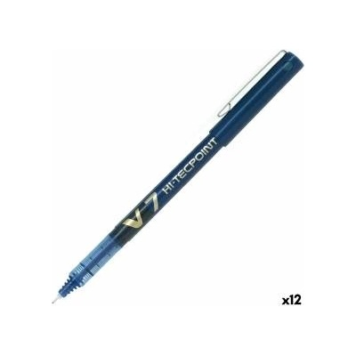 Pilot Писалка с течно мастило Pilot V-7 Hi-Tecpoint Син 0, 5 mm (12 броя)