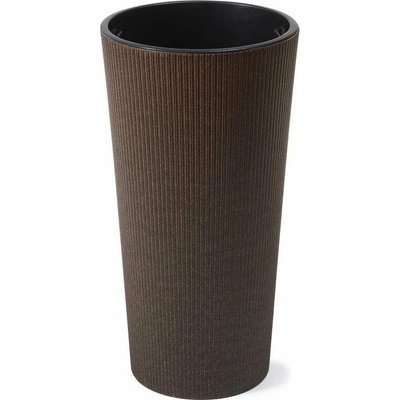 LAMELA, kvetináč LILIA ECO COFFE JUMPER prúžok 25,5 x 46,6 cm, espresso
