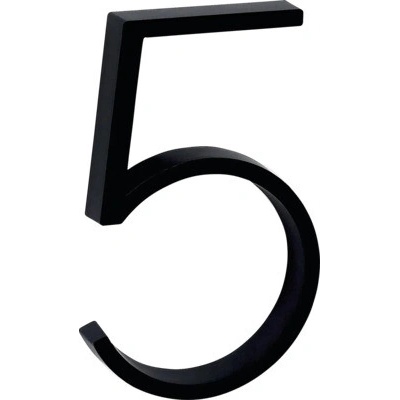 Zinkové číslo "5" v „3D“ prevedení RN.125V.5.CE