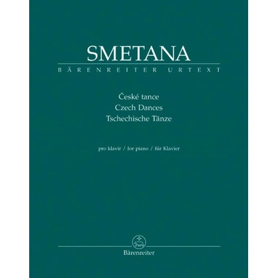 České tance pre klavír od Bedřicha Smetany