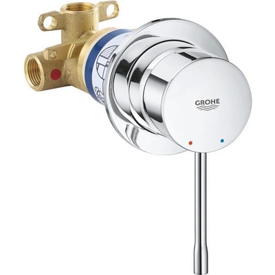 GROHE Essence, смесител за вграждане за душ, комплект с тяло за вграждане (29197000)