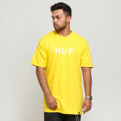 HUF OG Logo Tee yellow