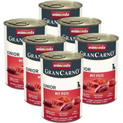 Animonda GranCarno Junior krůtí 6 x 400 g