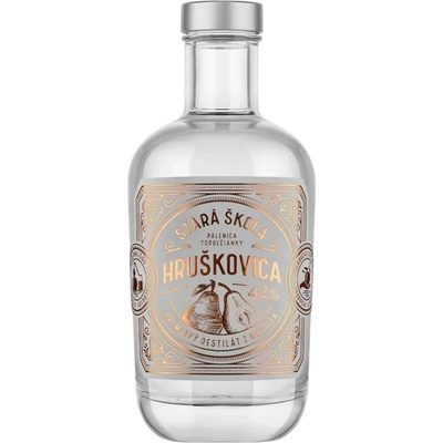 Stará Škola Hruškovica 42% 0,5 l (holá láhev)