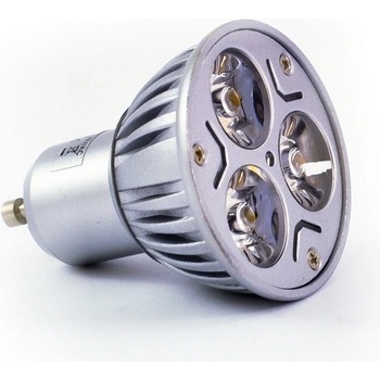 Immax Led žárovka GU10 230V 3x1W Power LED 360lm Studená bílá 08007L