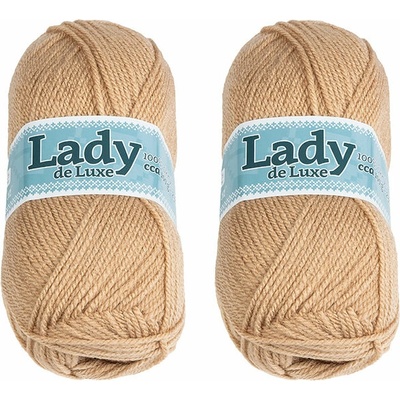 BELLATEX Lady NGM de luxe 100 g súprava 2 ks - 979 béžová
