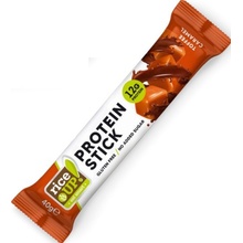 Rice Up Protein Stick Bezlepková tyčinka s karamelovou príchuťou v mliečnej čokoláde 40 g