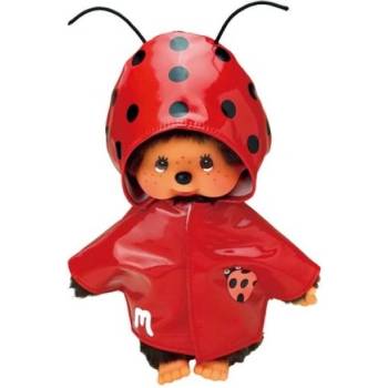 Monchhichi Мончичи момче в дъждобран с калинки 20см