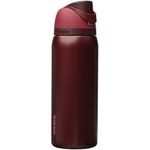 owala FreeSip Insulated Stainless Steel Drinking Bottle with Straw, 945ml - BPA Free, Ideal for Sports, Fitness, Outdoors and Travel, Black Cherry - C08797