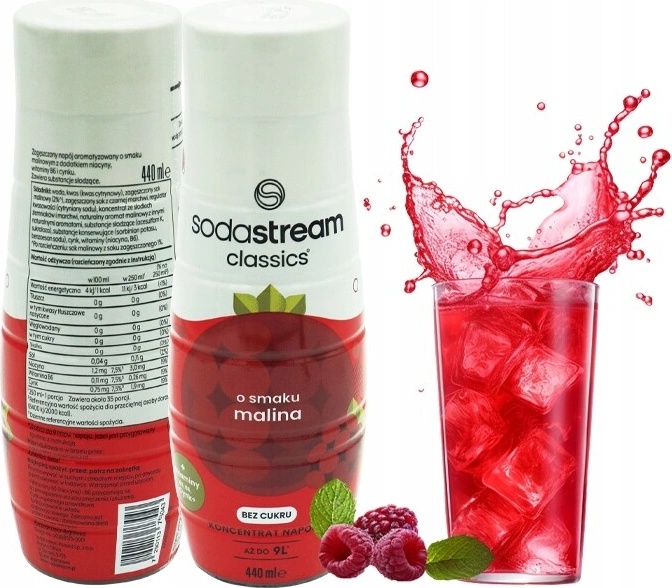 Sodastream MALINA 440 ml