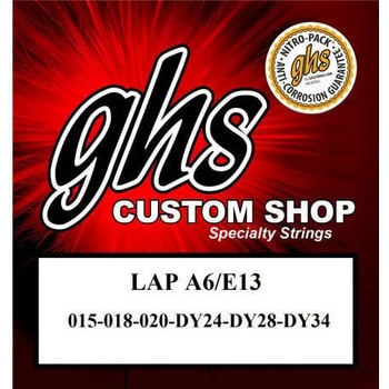 GHS Lap Steel Strings 15-34 Струни за китара (GHS CUS LAP A6/E13)