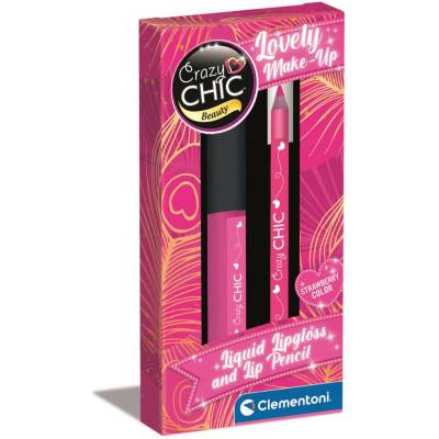 Crazy Chic lesk a ceruzka na pery Strawberry Color