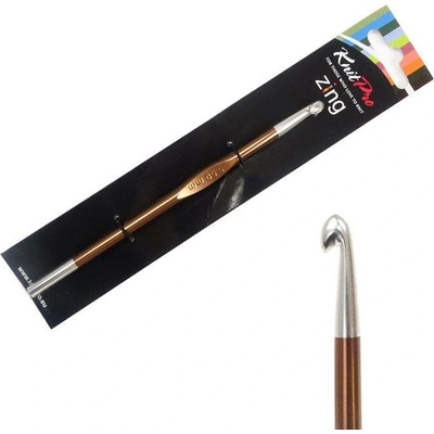 Kovový háček Zing KnitPro 5,5 mm