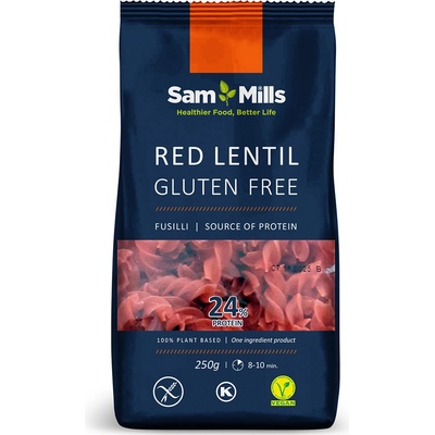 Sam Mills vřetena z červené čočky 250 g