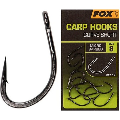 Fox Carp Hooks Curve Shank Short veľ.6 10 ks