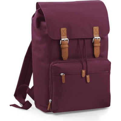 BagBase BG 613, vintage, 18l Burgundová COT-52061337099